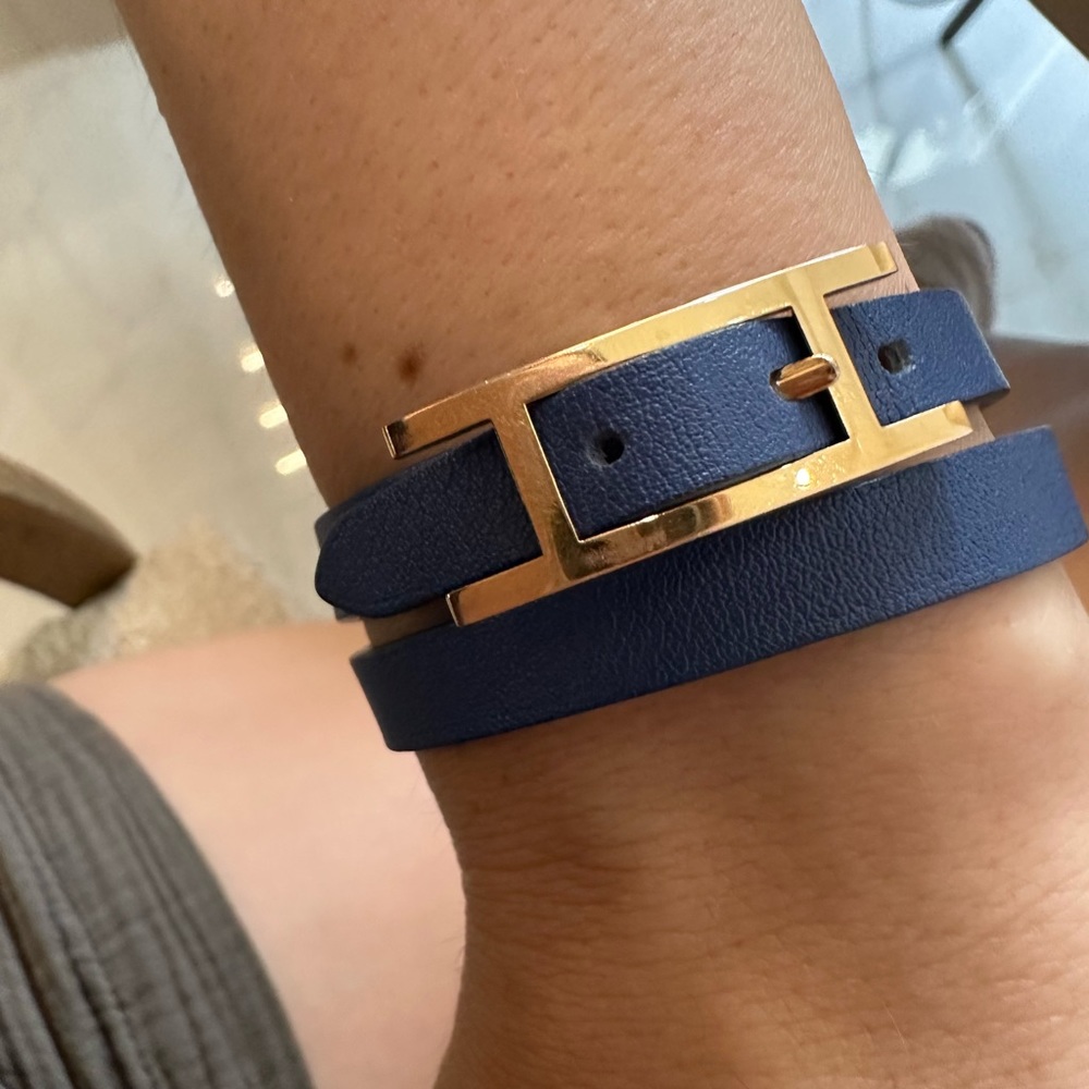 Hermes Behapi Double Tour bracelet